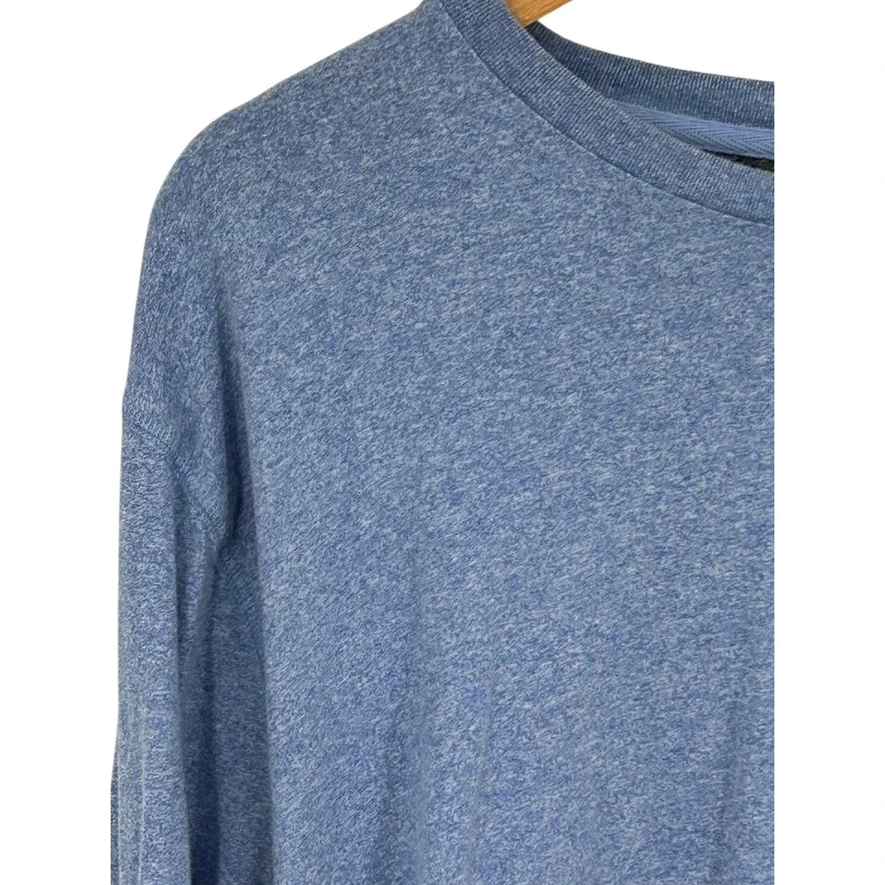 Ocean‎ Coast Mens Long Sleeve Heathered T-Shirt Blue XXL